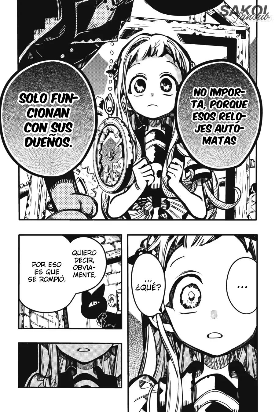 Read Toilet-bound Hanako-kun Español Manga Online