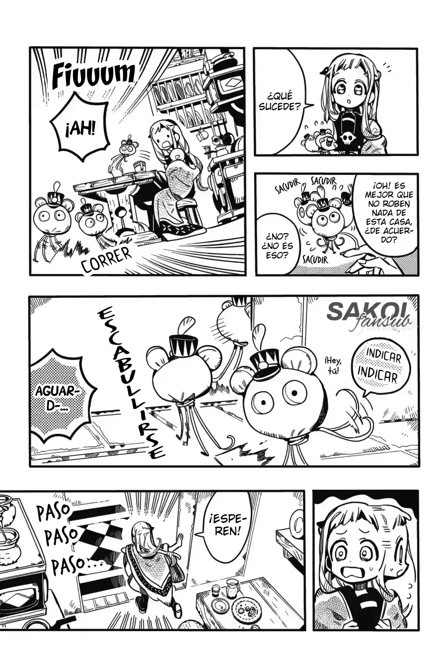 Read Toilet-bound Hanako-kun Español Manga Online