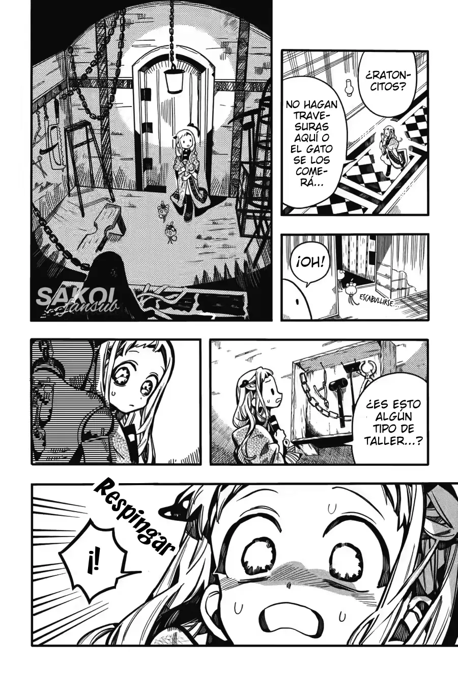 Read Toilet-bound Hanako-kun Español Manga Online