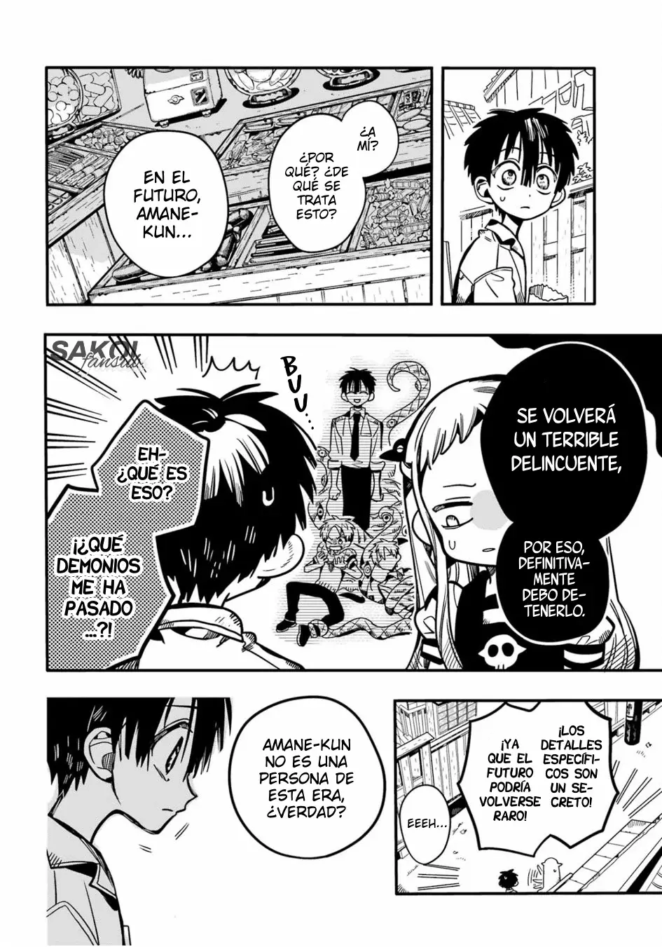 Read Toilet-bound Hanako-kun Español Manga Online