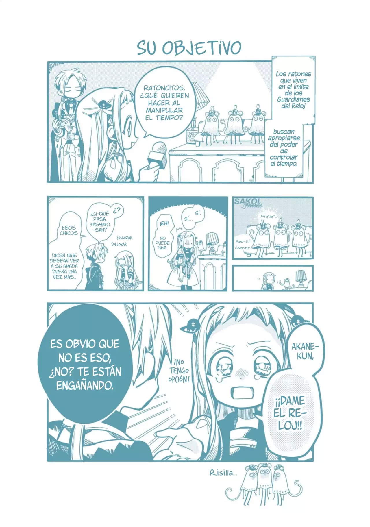 Read Toilet-bound Hanako-kun Español Manga Online