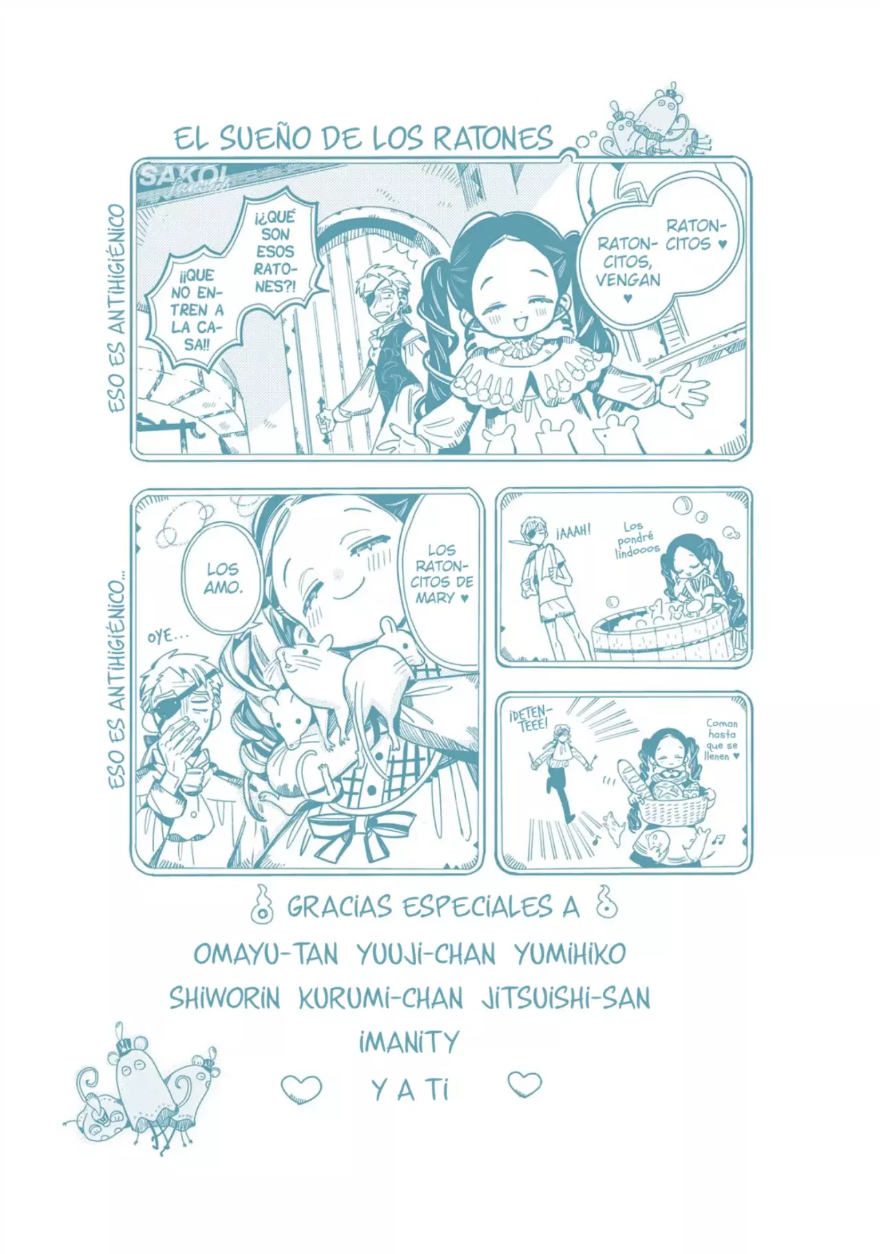 Read Toilet-bound Hanako-kun Español Manga Online