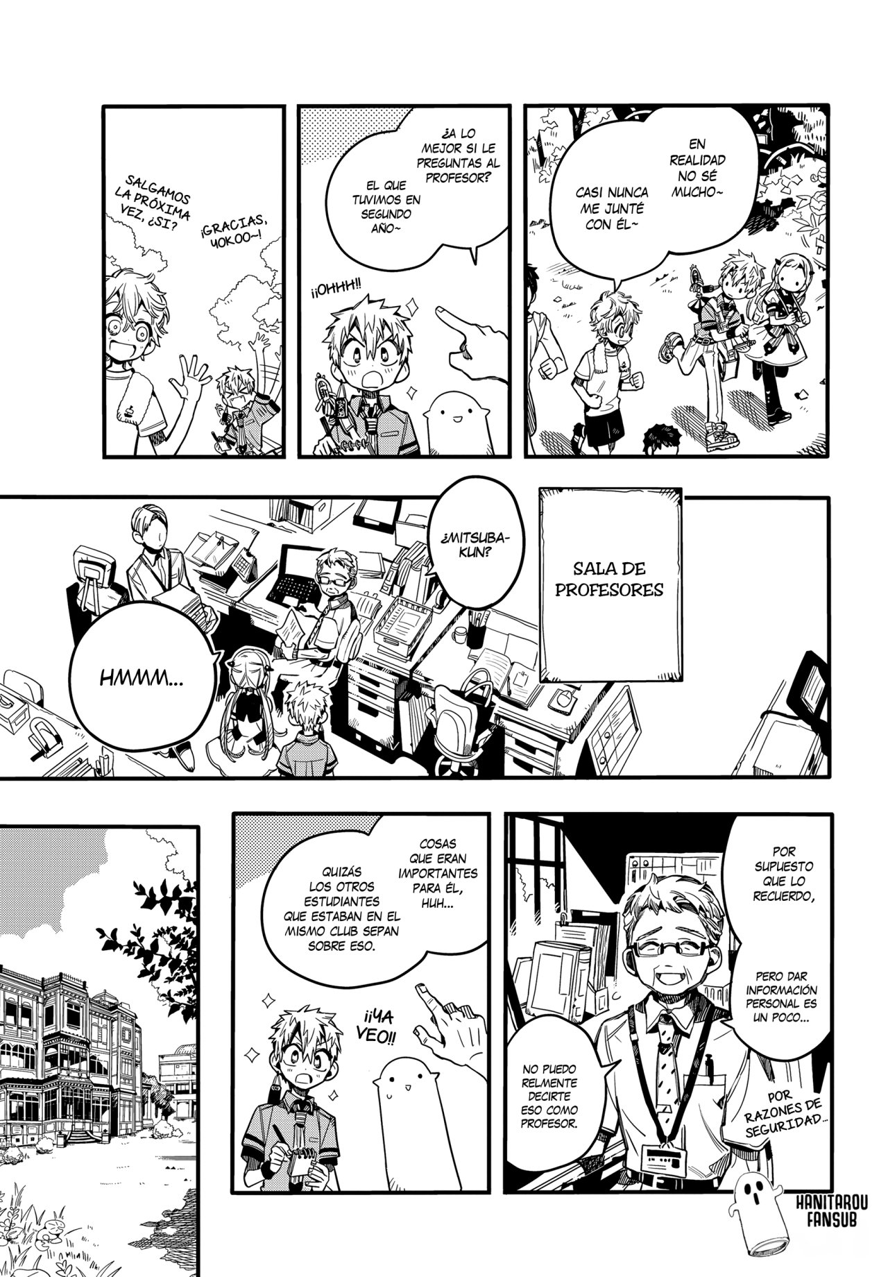 Read Toilet-bound Hanako-kun Español Manga Online