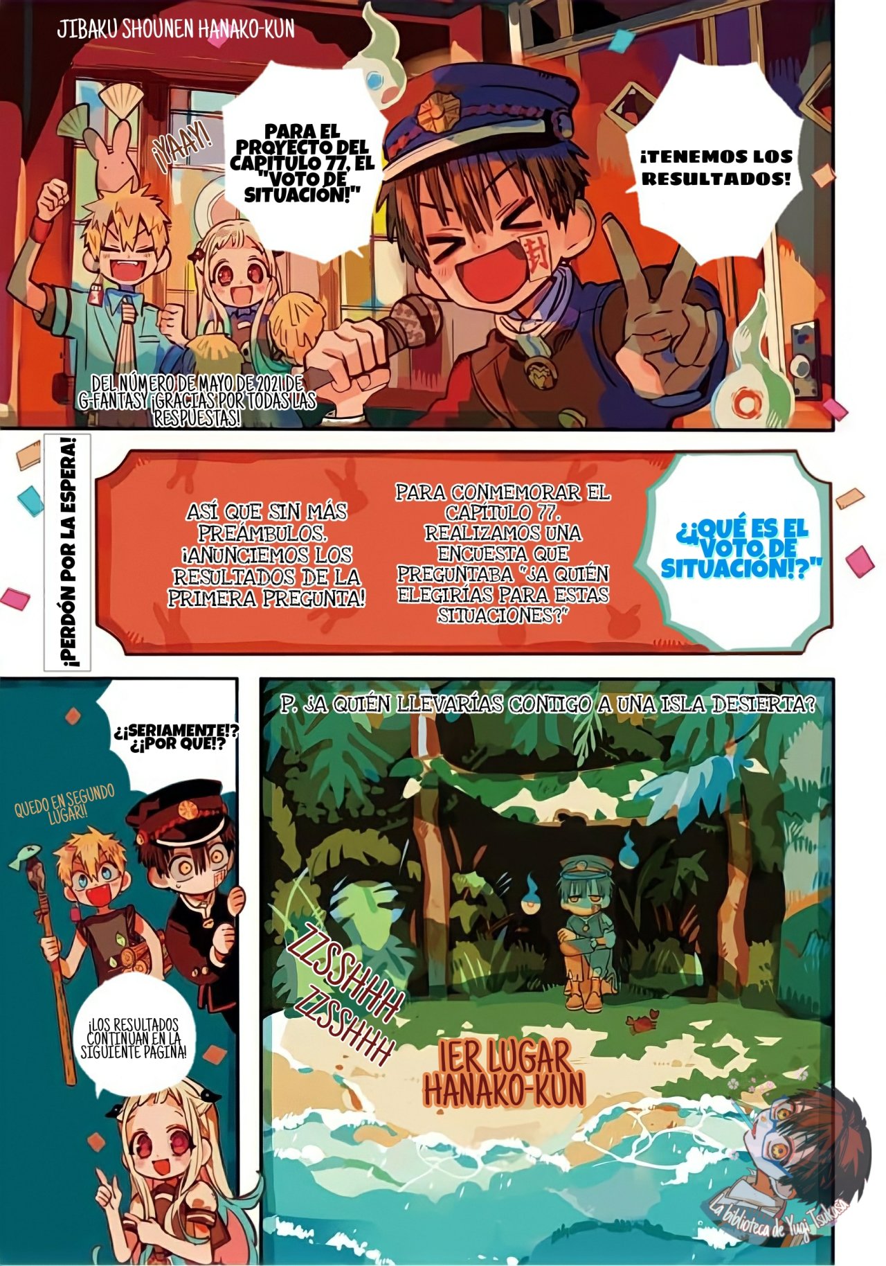 Read Toilet-bound Hanako-kun Español Manga Online