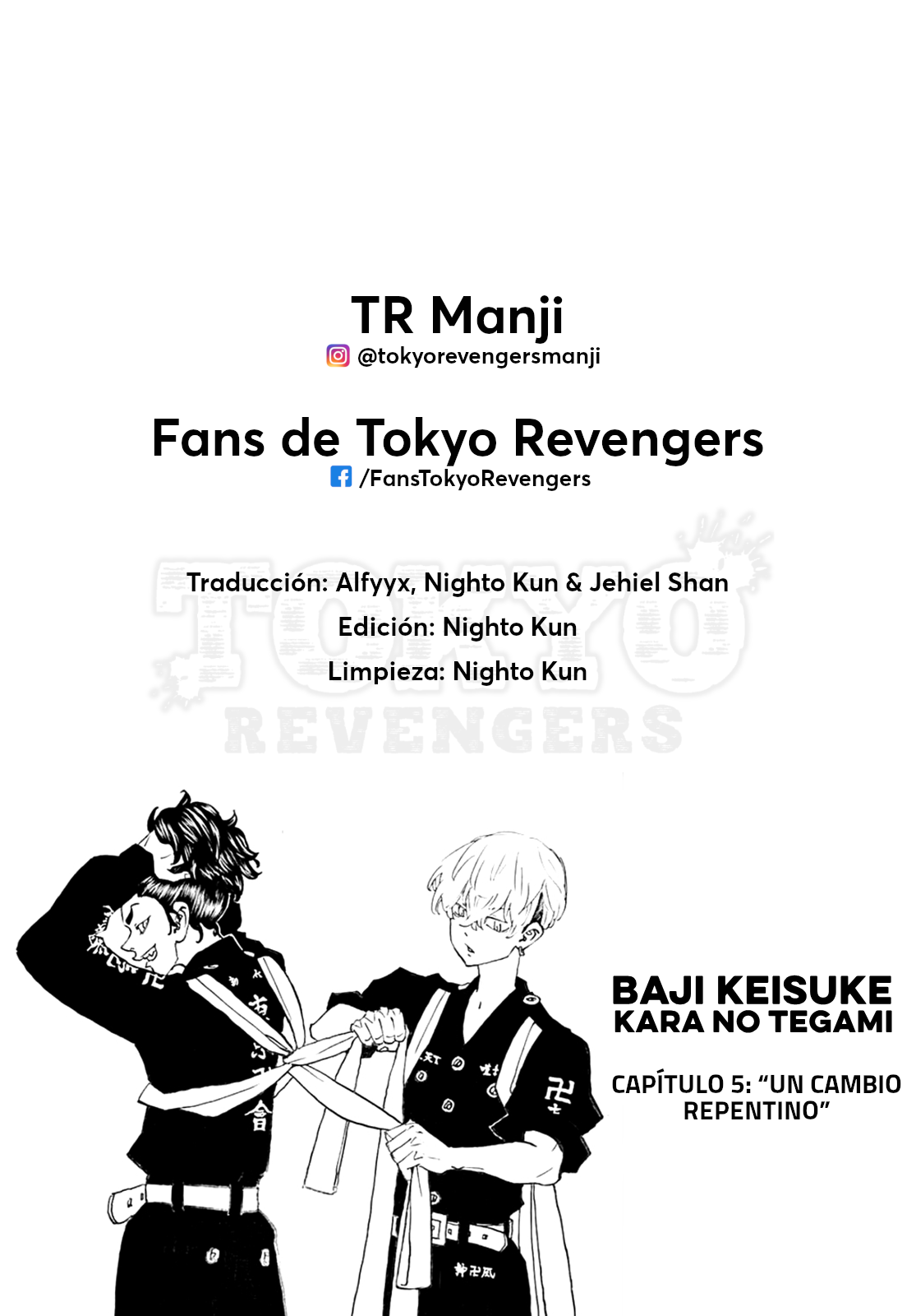 Read Tokyo Revengers_ Letter from Keisuke Baji Español Manga Online
