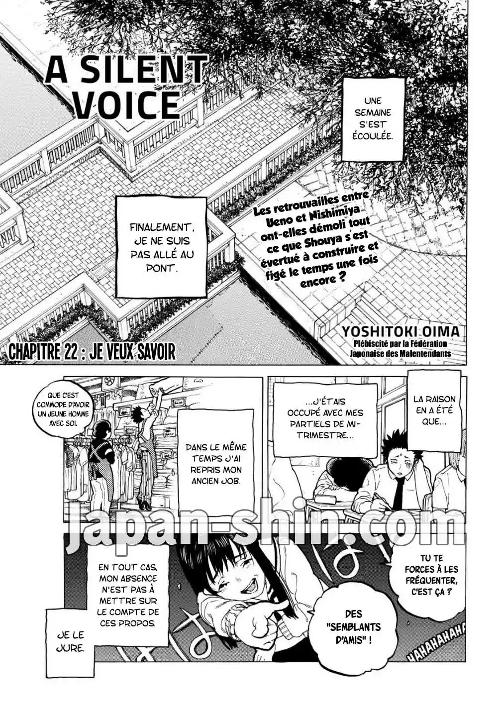 Read A Silent Voice FRANCAIS Manga Online