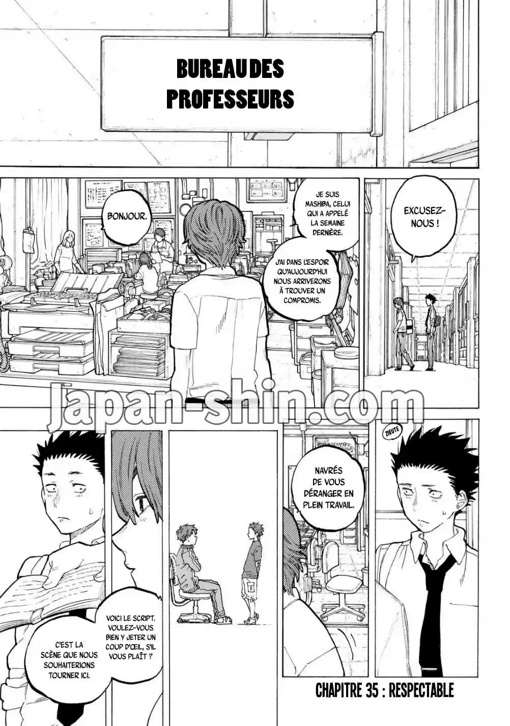 Read A Silent Voice FRANCAIS Manga Online