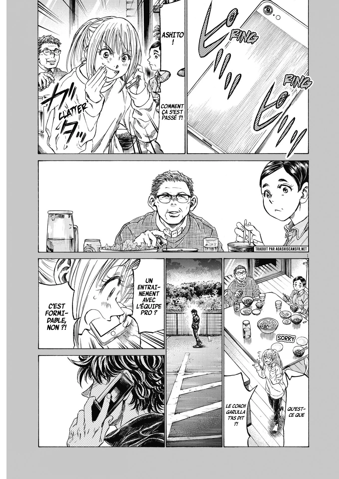 Read Ao Ashi FRANCAIS Manga Online