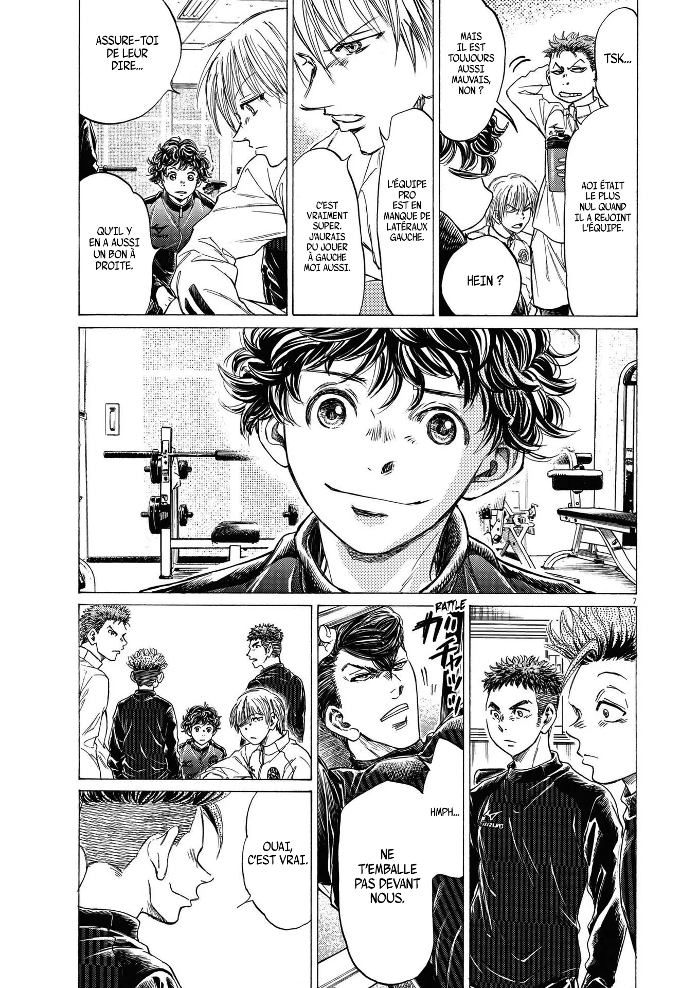 Read Ao Ashi FRANCAIS Manga Online