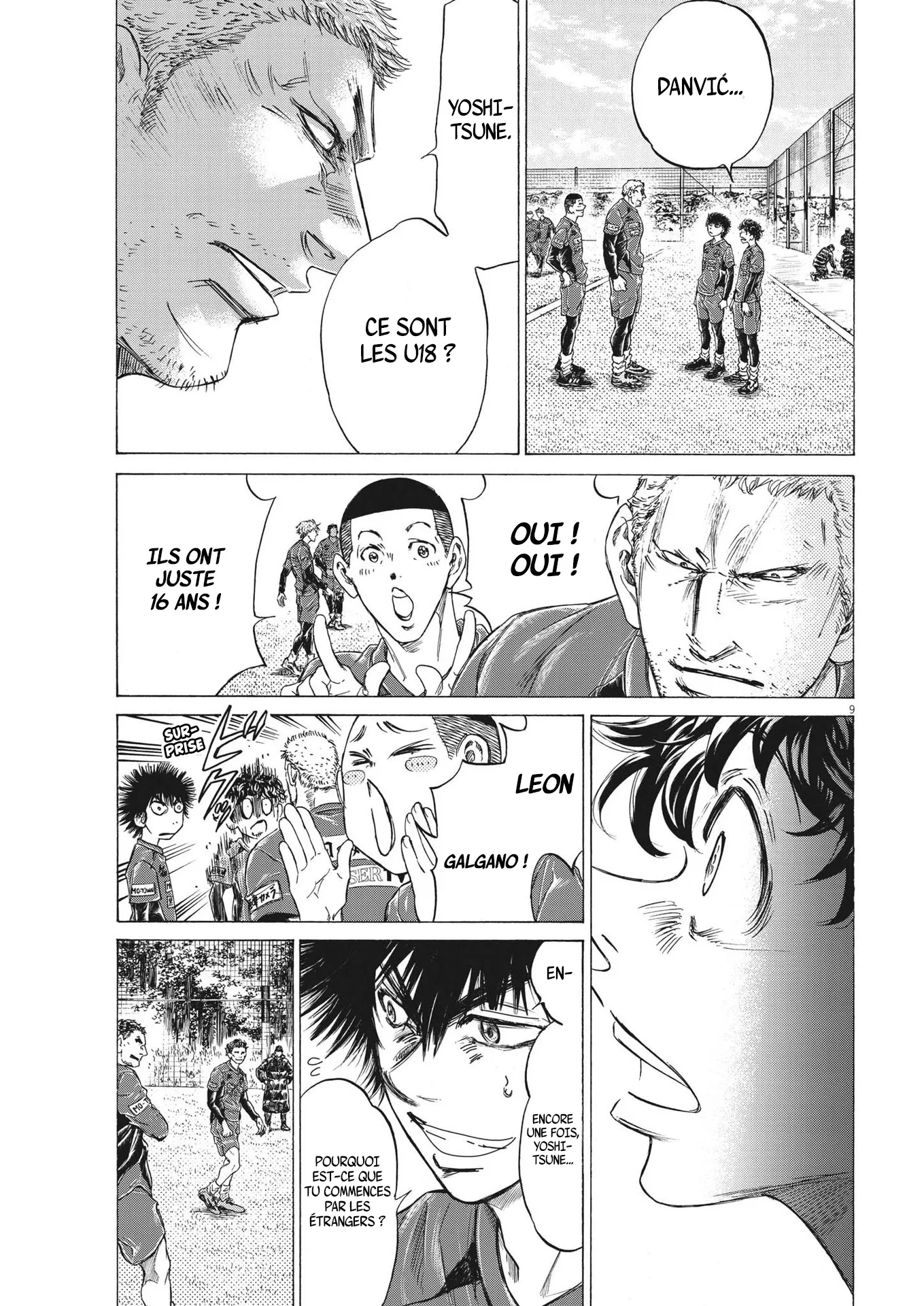 Read Ao Ashi FRANCAIS Manga Online