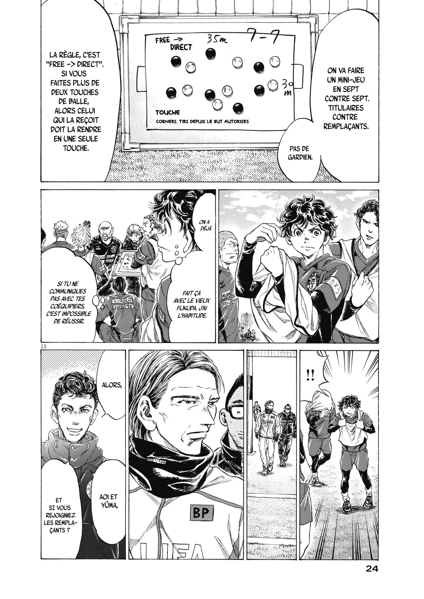 Read Ao Ashi FRANCAIS Manga Online