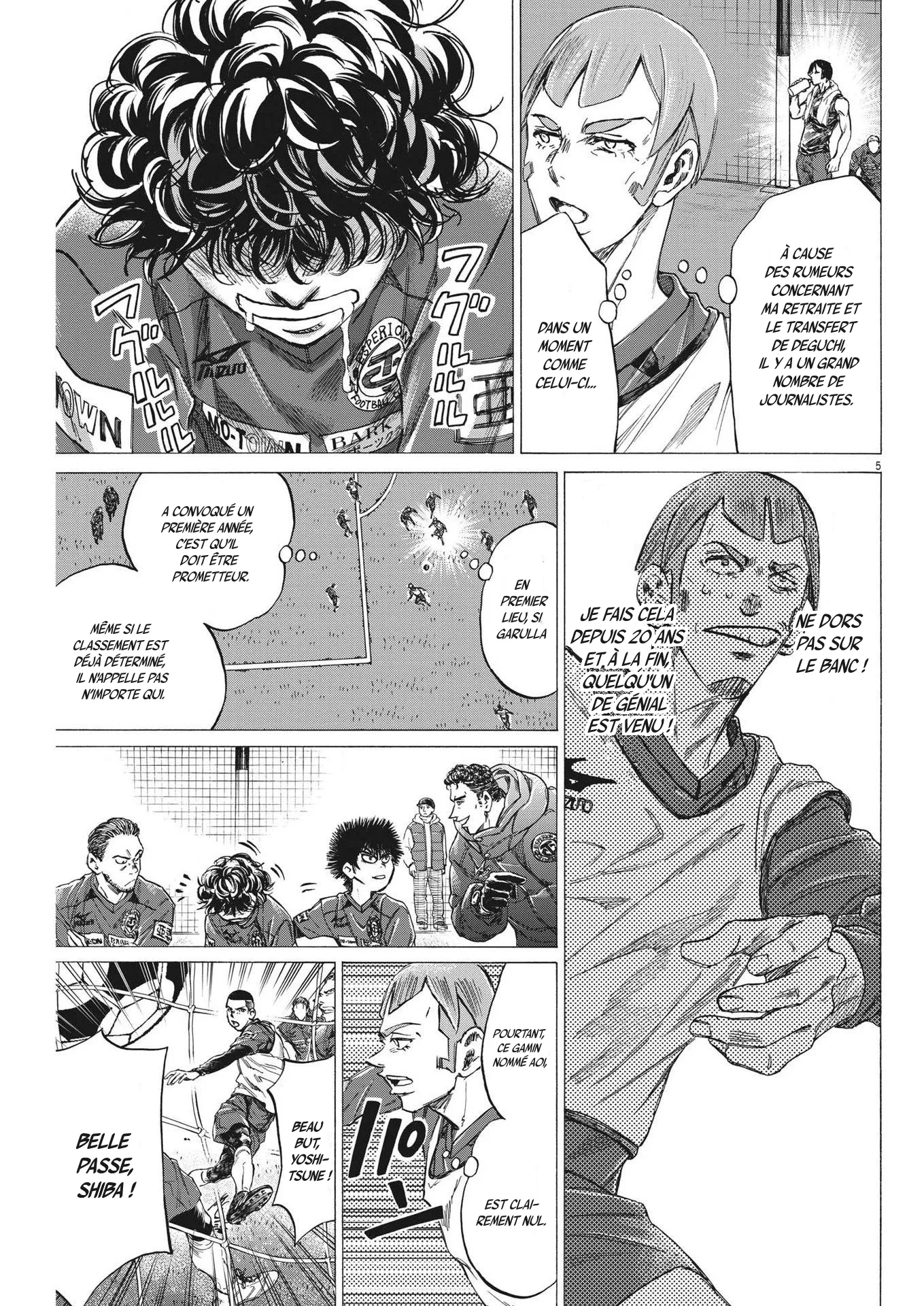 Read Ao Ashi FRANCAIS Manga Online
