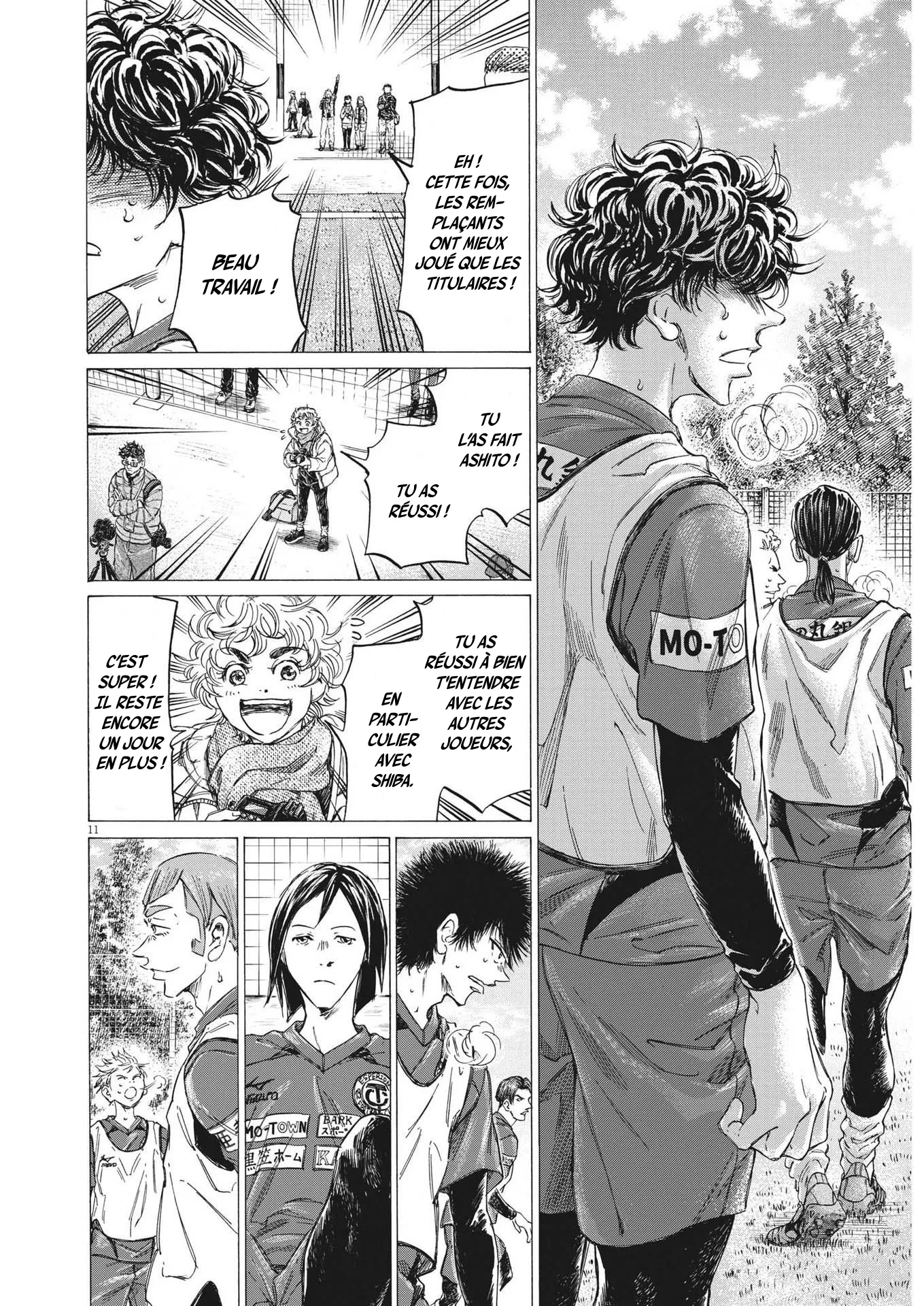 Read Ao Ashi FRANCAIS Manga Online