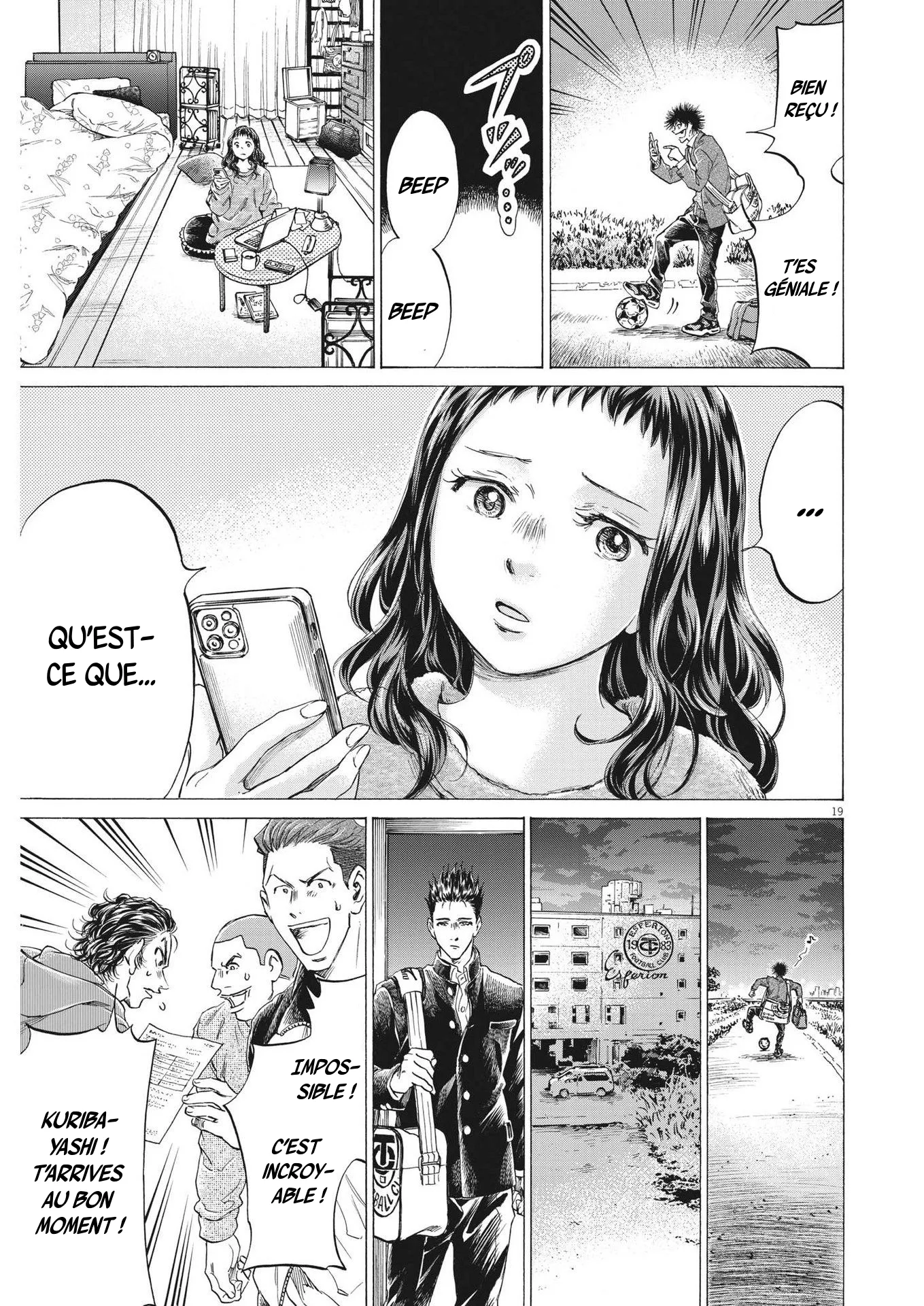 Read Ao Ashi FRANCAIS Manga Online