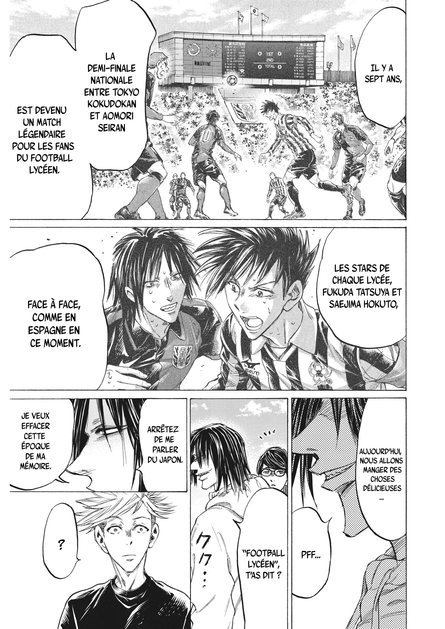 Read Ao Ashi FRANCAIS Manga Online