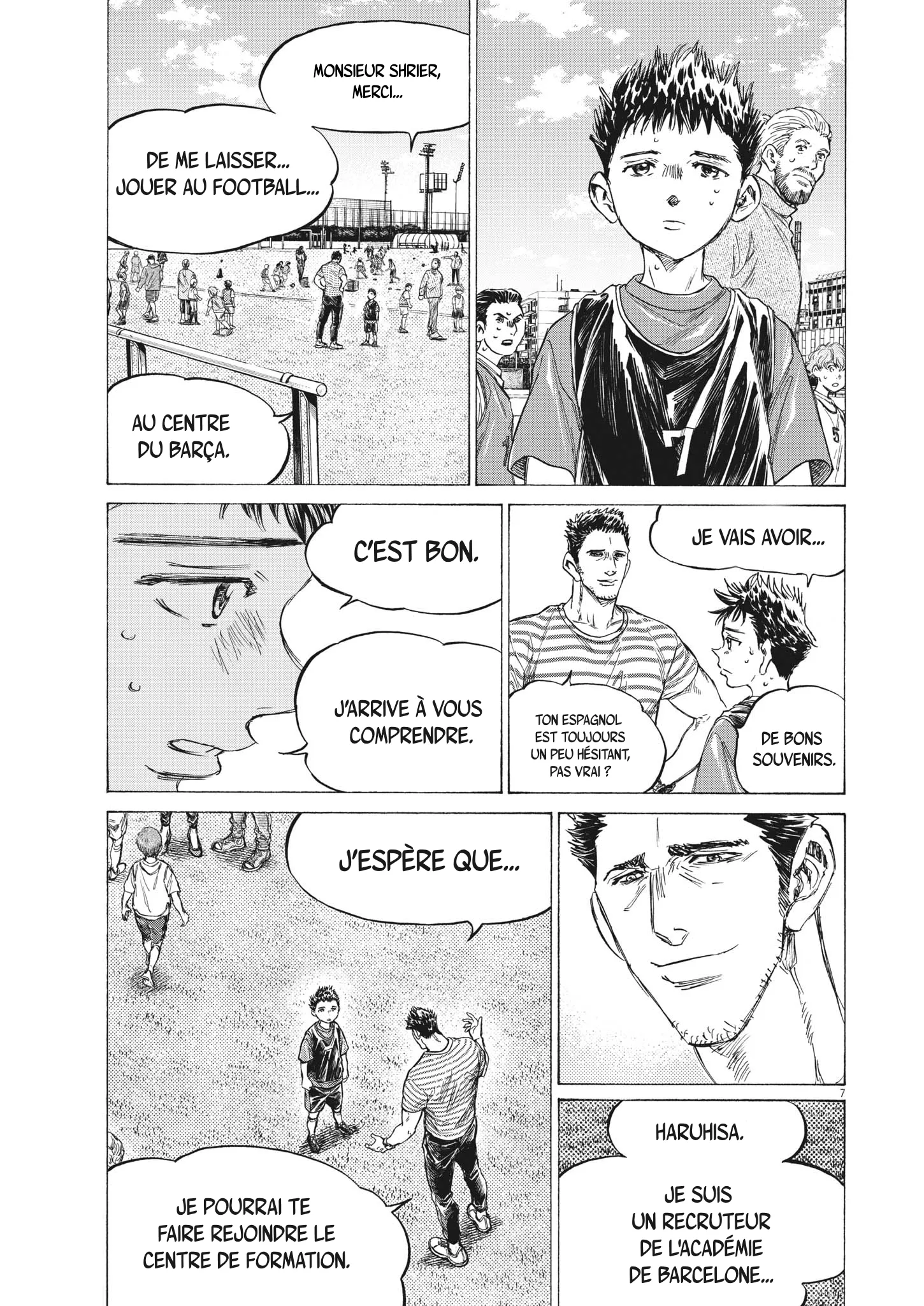 Read Ao Ashi FRANCAIS Manga Online