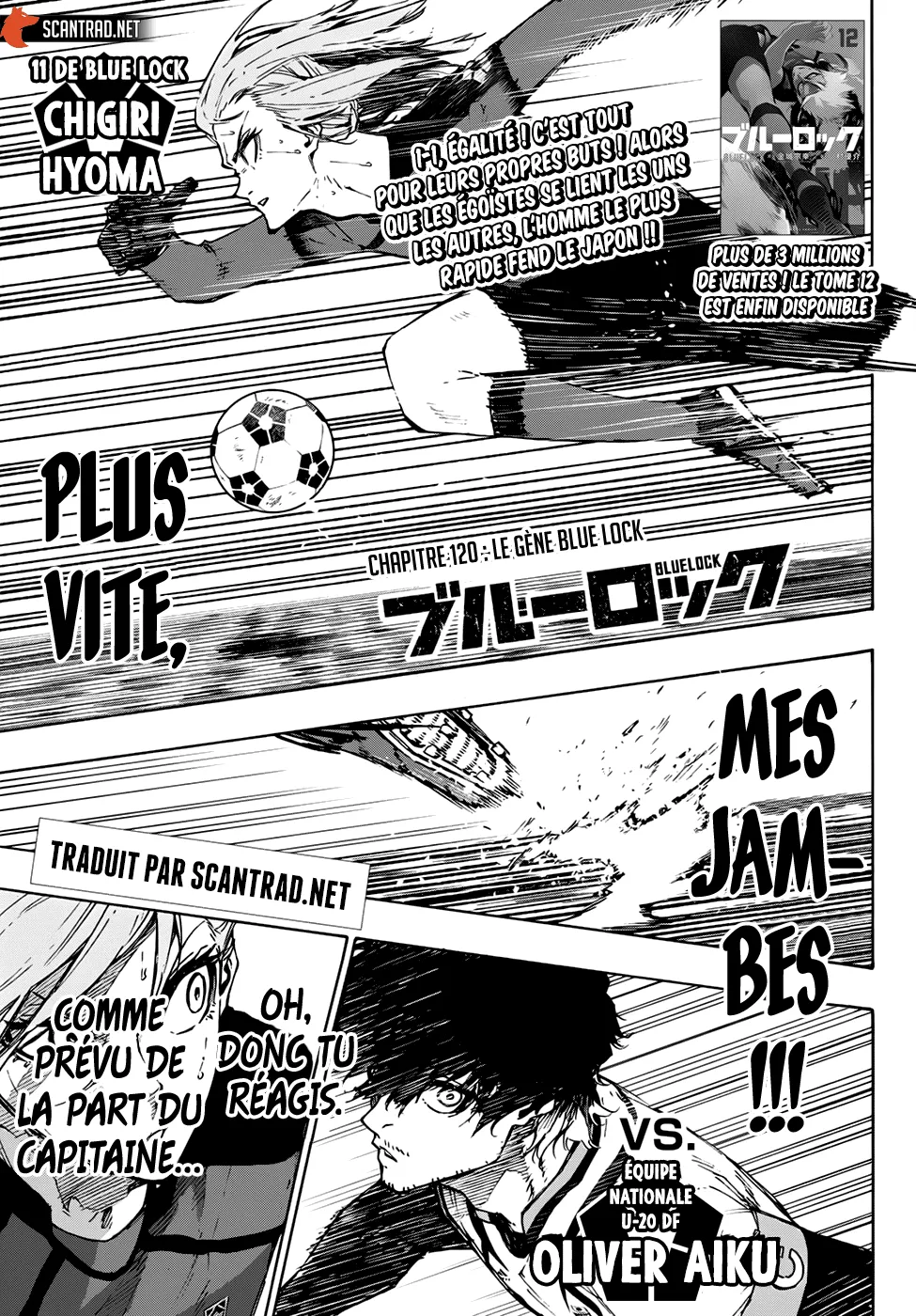 Read Blue Lock FRANCAIS Manga Online