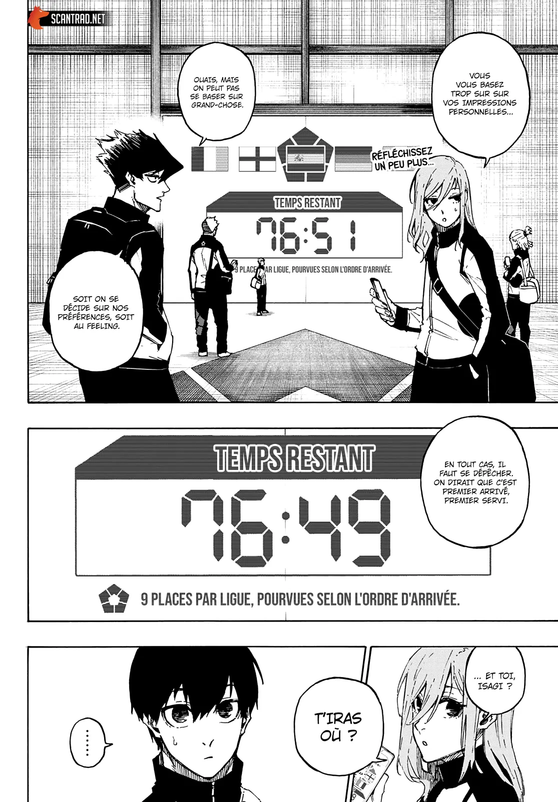 Read Blue Lock FRANCAIS Manga Online