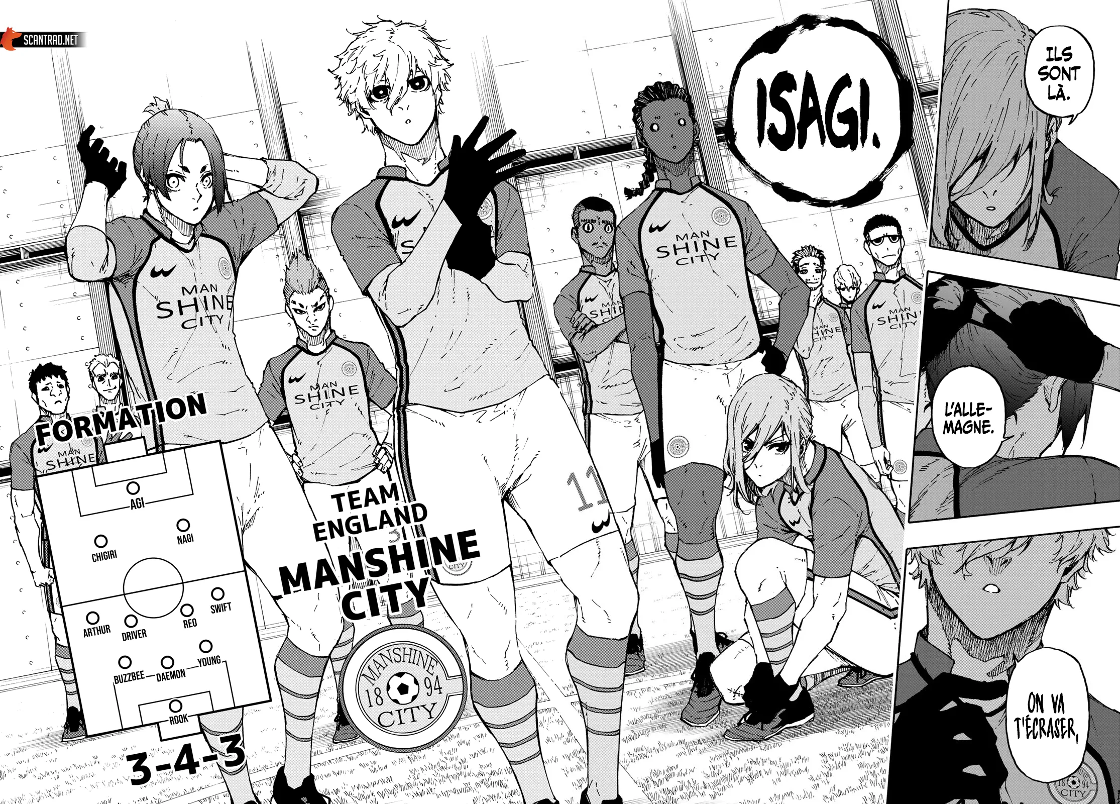 Read Blue Lock FRANCAIS Manga Online