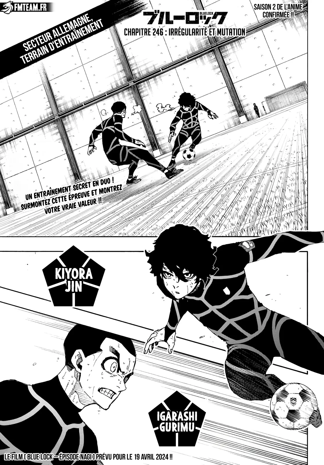 Read Blue Lock FRANCAIS Manga Online