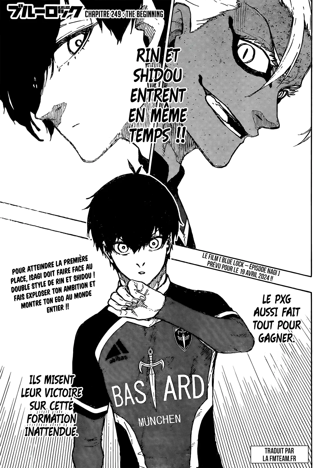 Read Blue Lock FRANCAIS Manga Online