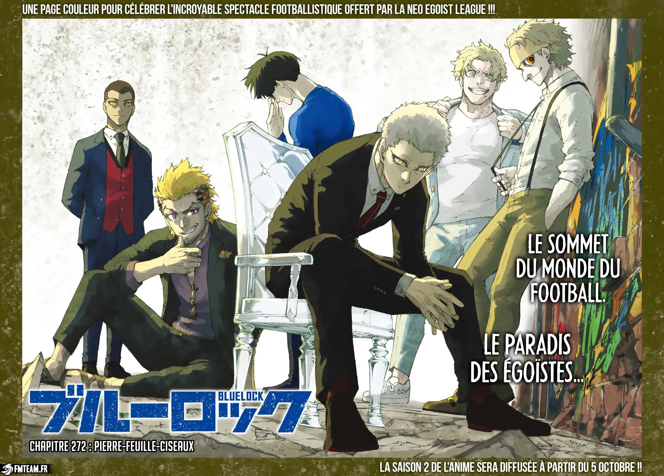 Read Blue Lock FRANCAIS Manga Online