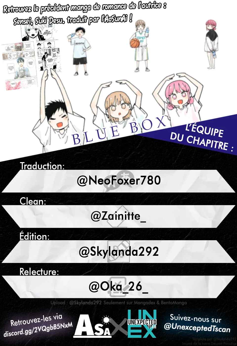 Read Blue box FRANCAIS Manga Online