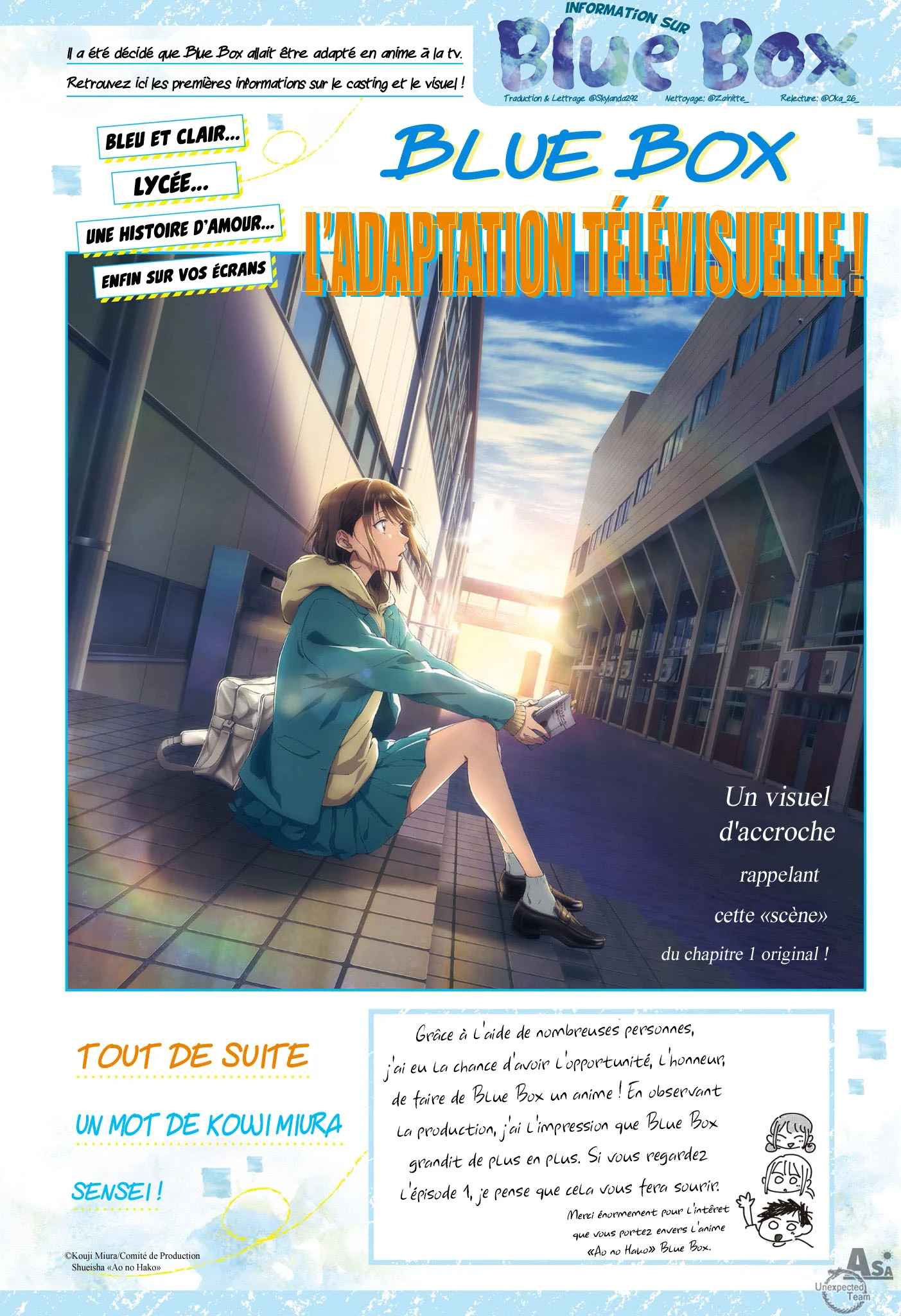 Read Blue box FRANCAIS Manga Online