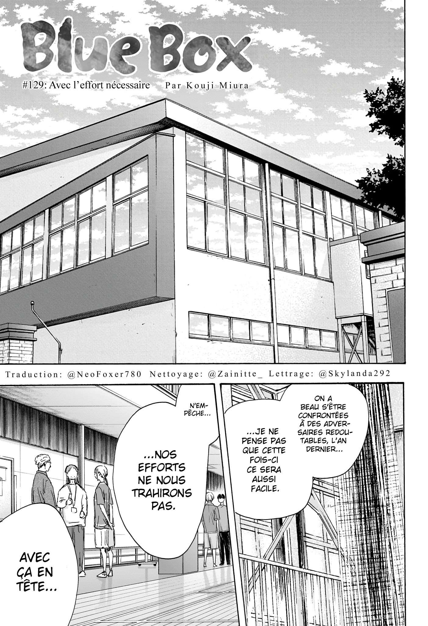 Read Blue box FRANCAIS Manga Online