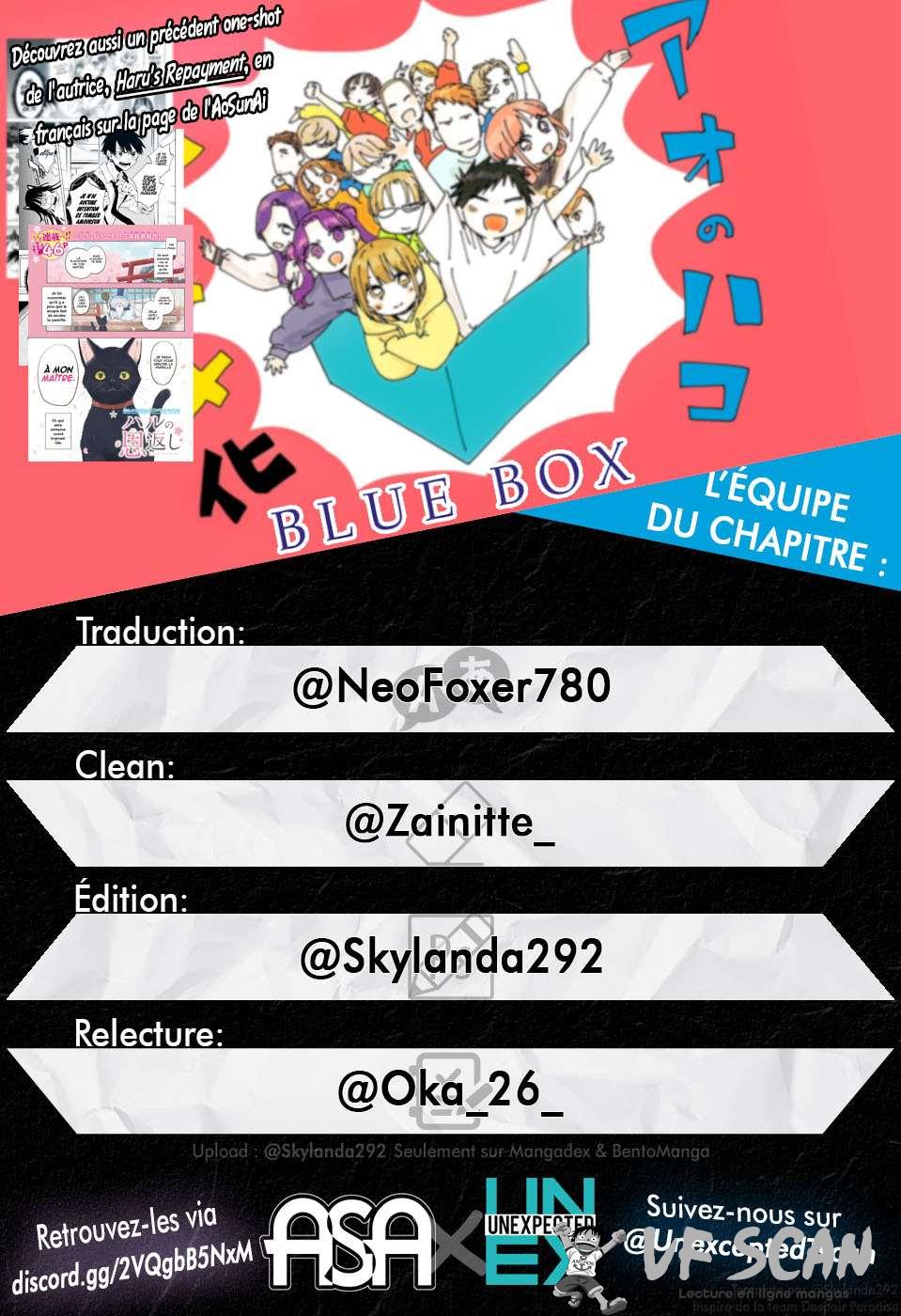 Read Blue box FRANCAIS Manga Online