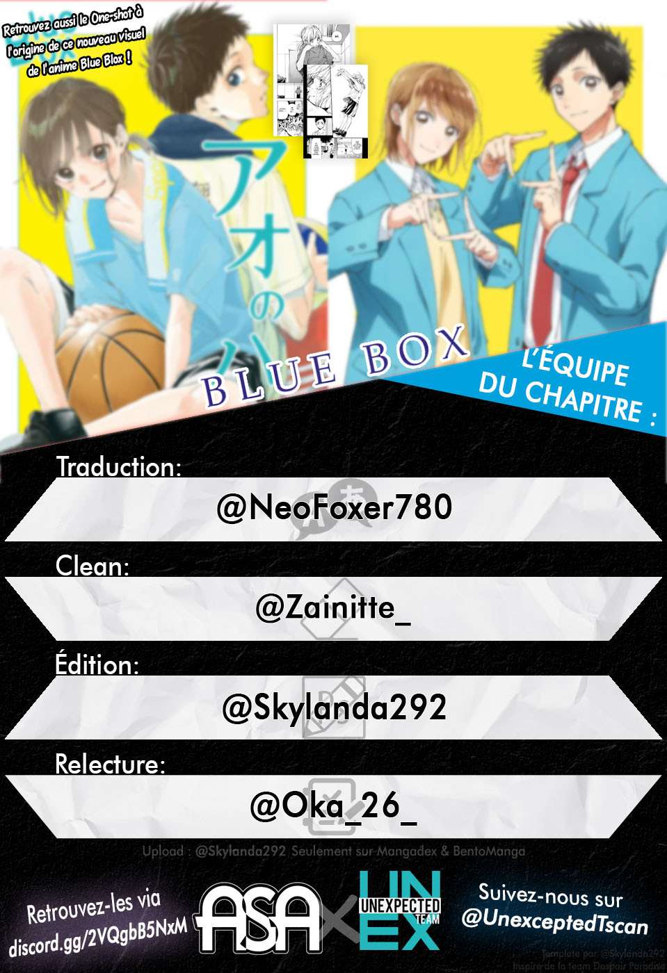 Read Blue box FRANCAIS Manga Online