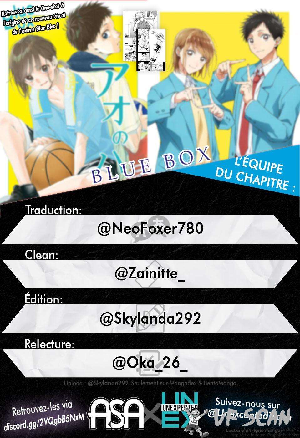 Read Blue box FRANCAIS Manga Online