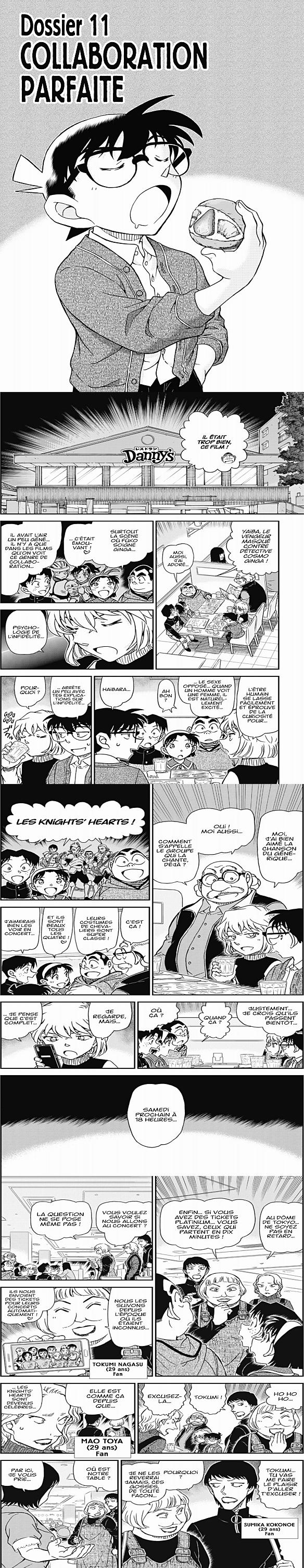Read Detective Conan FRANCAIS Manga Online