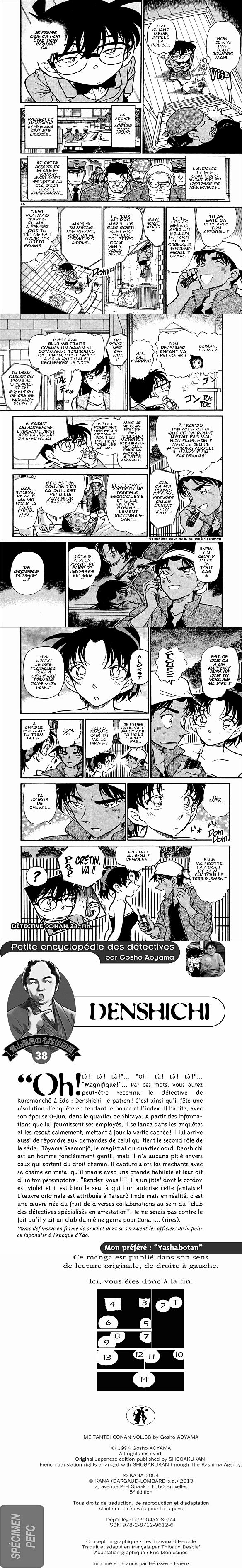 Read Detective Conan FRANCAIS Manga Online