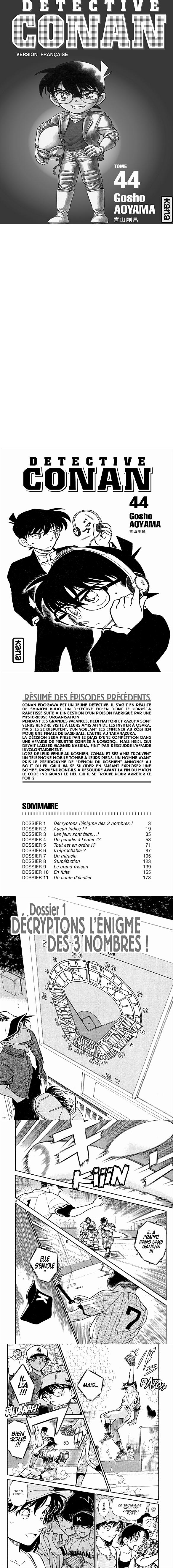 Read Detective Conan FRANCAIS Manga Online