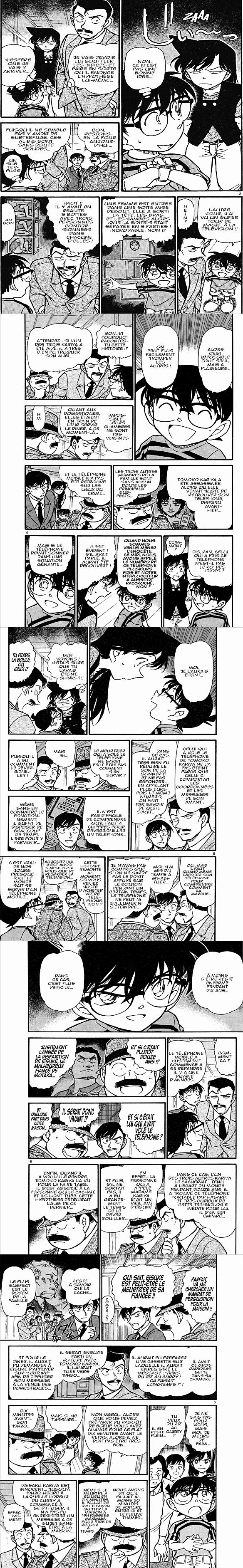 Read Detective Conan FRANCAIS Manga Online