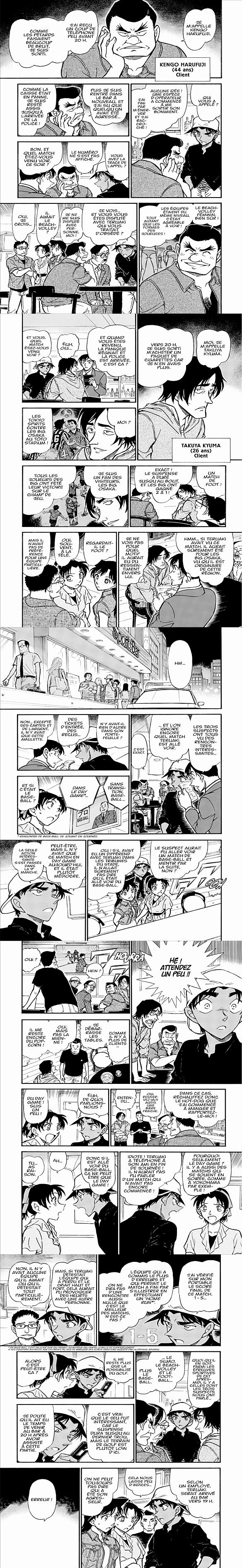 Read Detective Conan FRANCAIS Manga Online