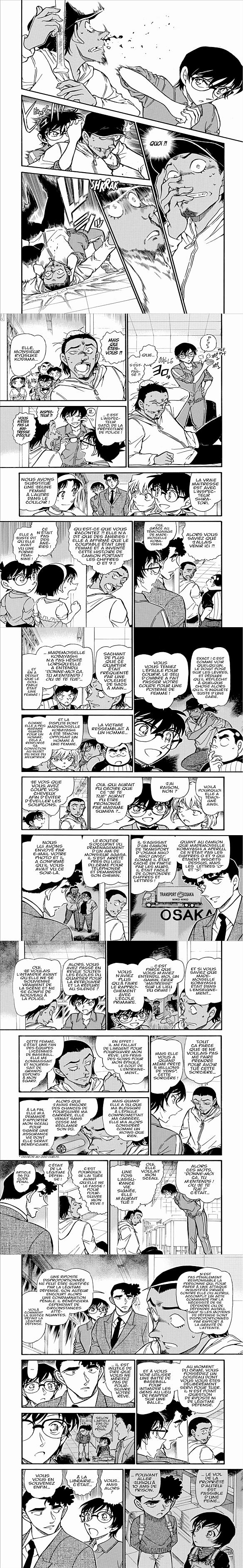 Read Detective Conan FRANCAIS Manga Online