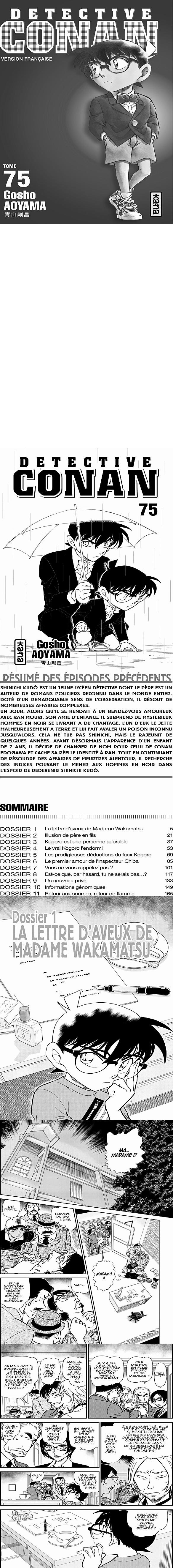 Read Detective Conan FRANCAIS Manga Online