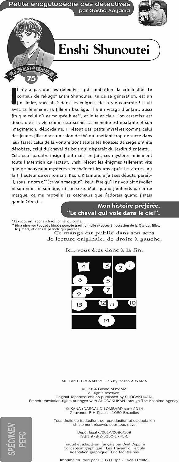 Read Detective Conan FRANCAIS Manga Online