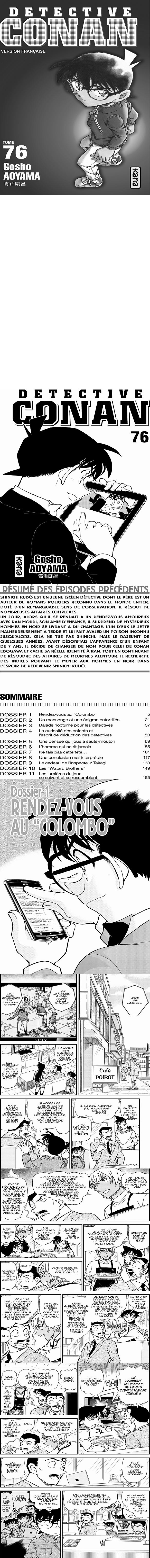 Read Detective Conan FRANCAIS Manga Online