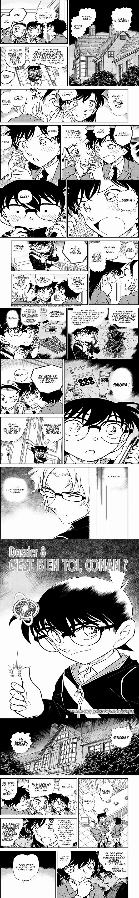 Read Detective Conan FRANCAIS Manga Online