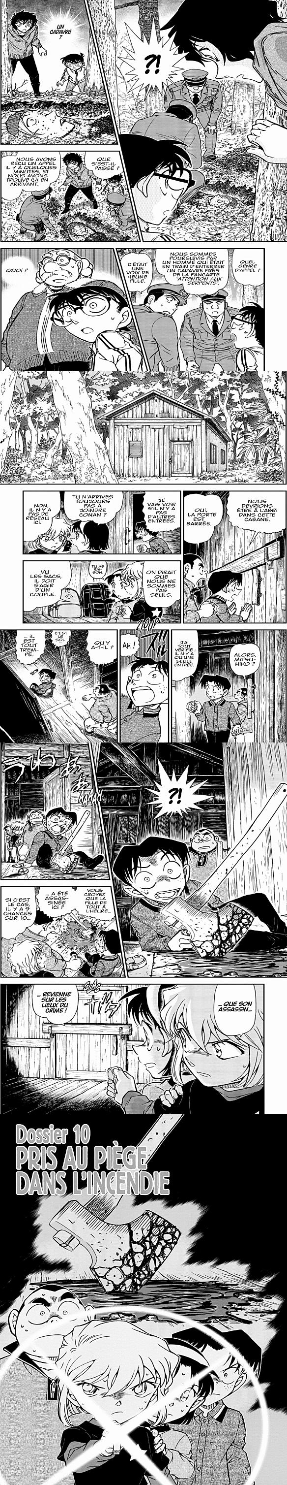 Read Detective Conan FRANCAIS Manga Online