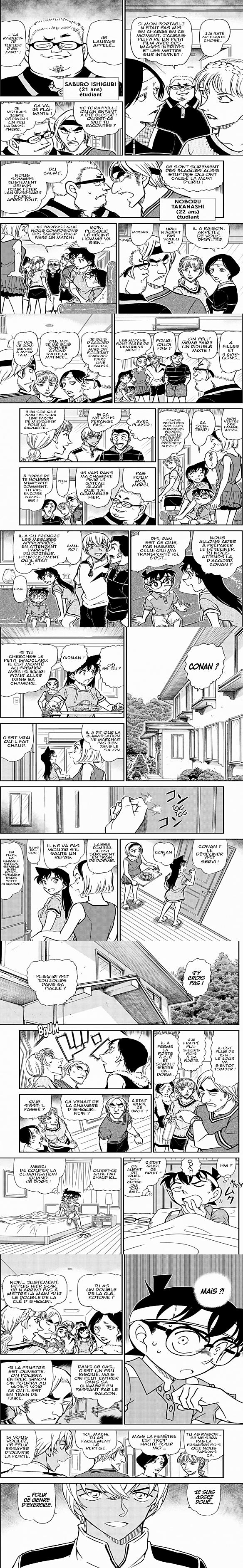 Read Detective Conan FRANCAIS Manga Online