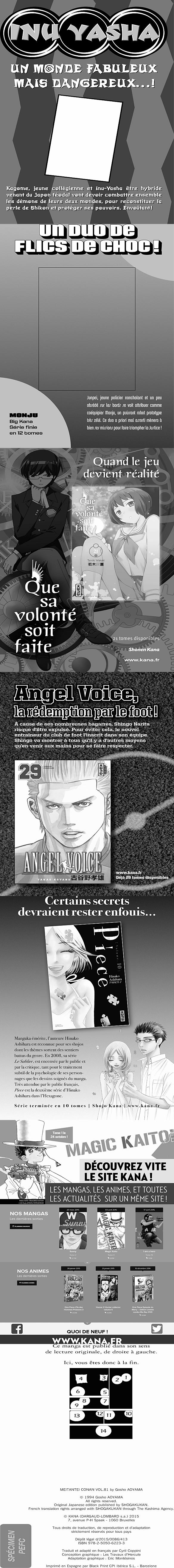 Read Detective Conan FRANCAIS Manga Online