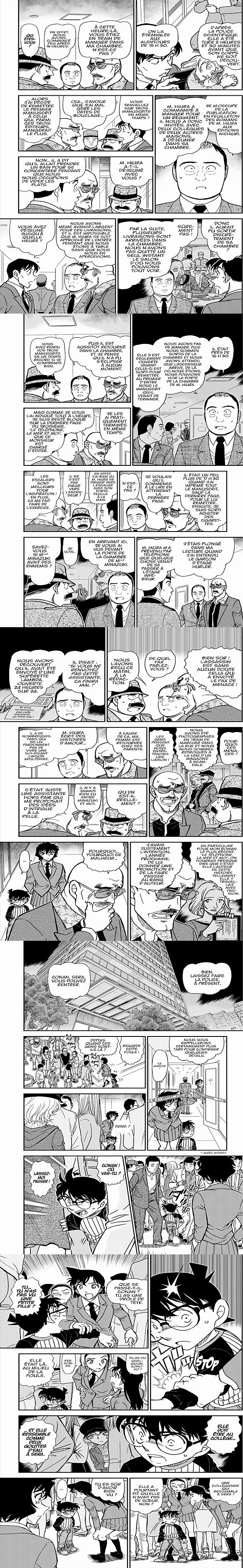Read Detective Conan FRANCAIS Manga Online