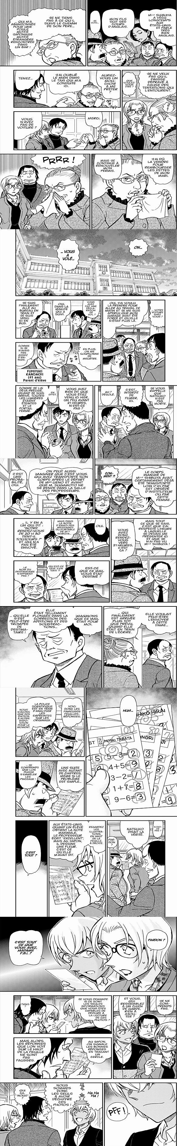 Read Detective Conan FRANCAIS Manga Online