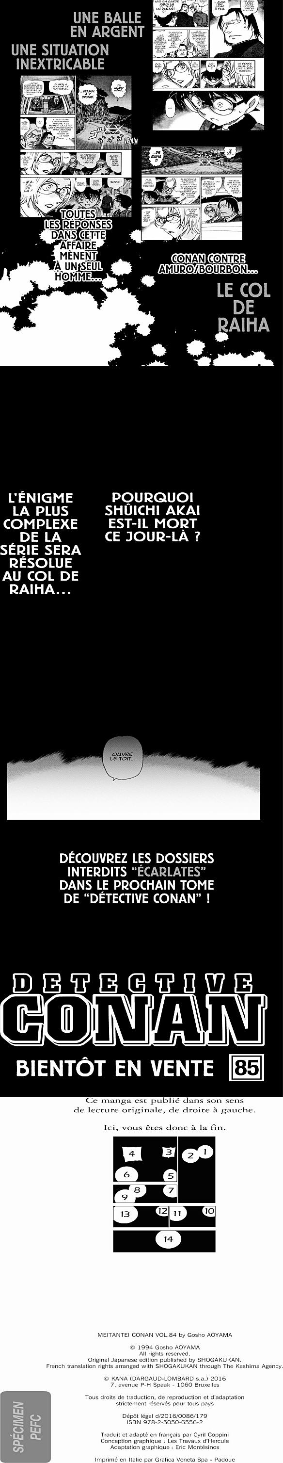 Read Detective Conan FRANCAIS Manga Online