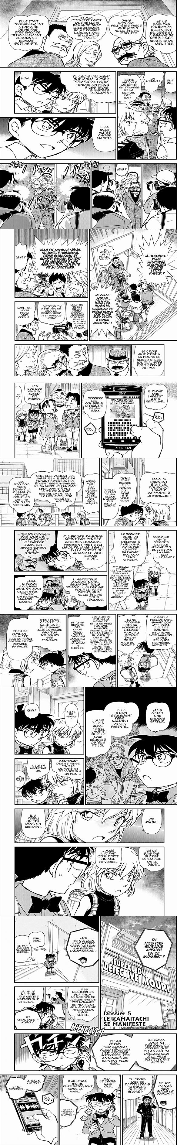 Read Detective Conan FRANCAIS Manga Online