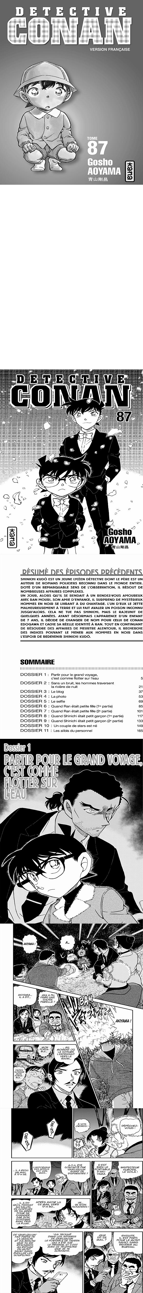 Read Detective Conan FRANCAIS Manga Online